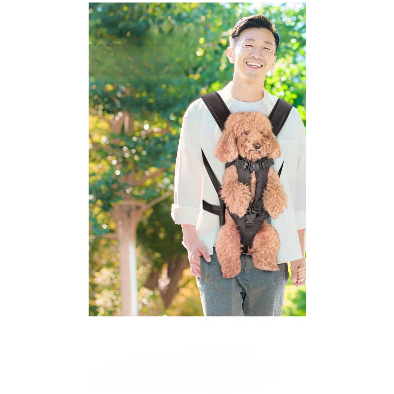 2025 New Chest Pet Bag Small and Large Size Dog Backpack Convenient Carrying Bag for Traveling Dog Backpack