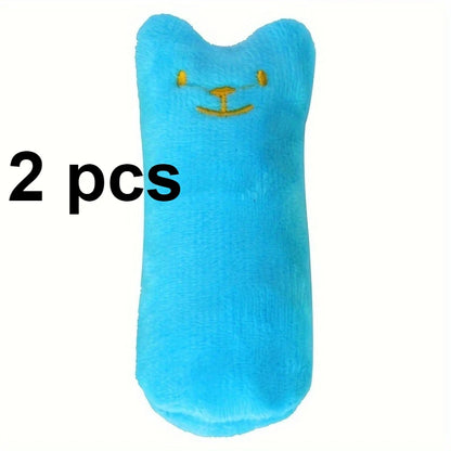1/2 Piece Chew and Grind Toy Pink/blue, Durable Chew and Grind Toy, Interactive Play, Suitable for Cats and Dogs