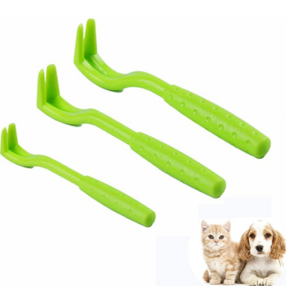 Linvshi Shop Tick Hooks – Set of 3 Simple and Effective Removal Tools for Dogs and Cats