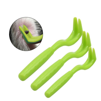 Linvshi Shop Tick Hooks – Set of 3 Simple and Effective Removal Tools for Dogs and Cats