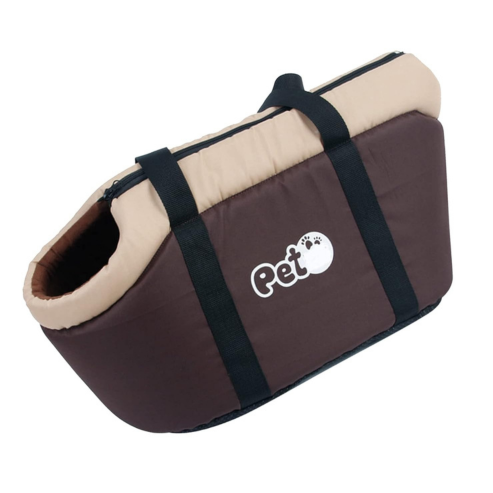 Dog Carrier Bag - Portable Shoulder Strap - Foldable Comfort - Easy to Carry - Pet Travel Bag - Outdoor Accessory