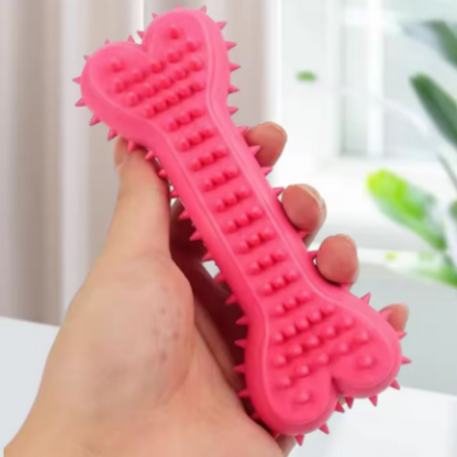 Soft Rubber Chew Toy - Sophia Shape - Bite Resistant - Teeth Grinding - Training Toy for Small Dogs