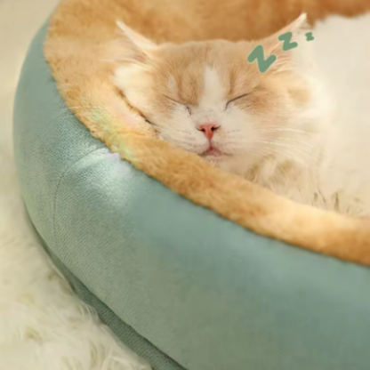 Comfortable Plush Square Pet Bed – Puppy and Cat House – Cushion Sofa for Small and Medium Pets