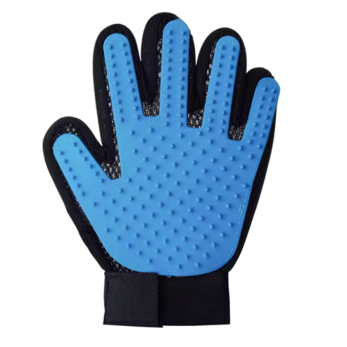 Pet Grooming Gloves, Massage for Cats and Dogs, Bath Cleaning, Grooming Supplies, Silicone Shedding Brush