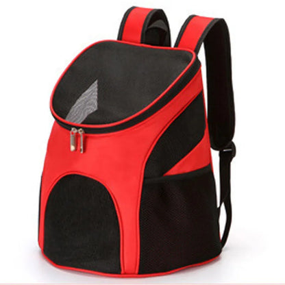 Foldable Pet Backpack Carrier Portable Breathable Dog Cat Travel Bag Lightweight Shoulder Strap for Outdoor Hiking Pack
