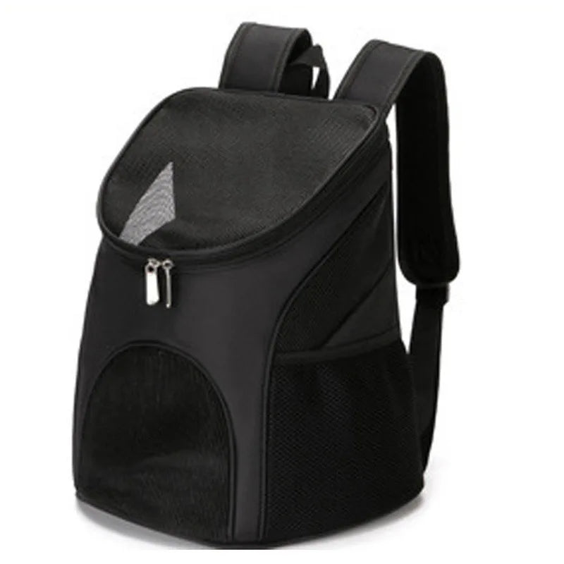 Foldable Pet Backpack Carrier Portable Breathable Dog Cat Travel Bag Lightweight Shoulder Strap for Outdoor Hiking Pack
