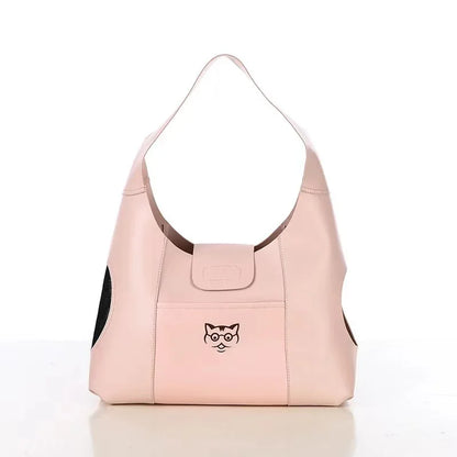 1PC Cat Bag Pet Backpack Cat Traveling Exposed Breathable Handbag Single Shoulder Crossbody Cat Bag New Pet Bag pet supplies