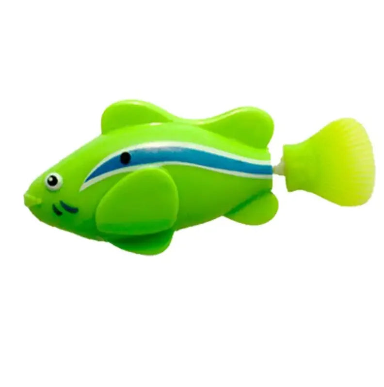 5pcs Cat Toy  Children Electronic Fish Summer Bath Toys Pet Toys Swimming Robot Fish Kids Water Swim Pool Bathtub Pet Toys