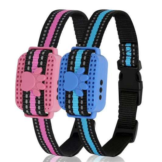 USB Electric Dogs Training Collar Ultrasonic Pet Dog Anti Barking Stop Barking Vibration Anti Bark Waterproof Collar Devices