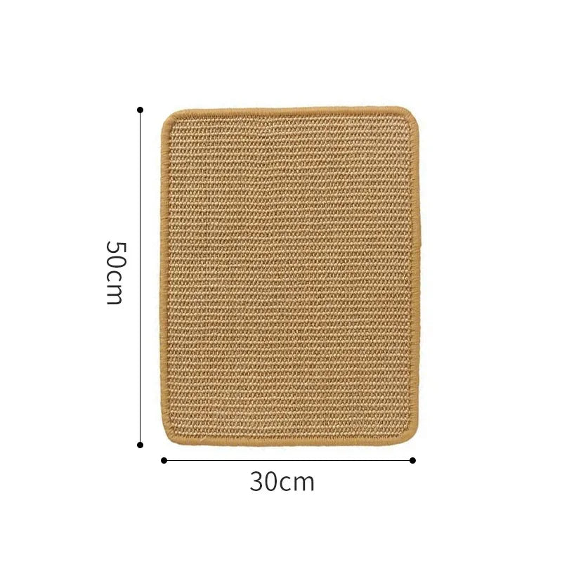 Cat Bed Scratch Board Wear-Resistant Cats Scratching Pad Dual-Surface Grinding Detachable Mat Kitten Bed Non-Slip Base Cats Toys
