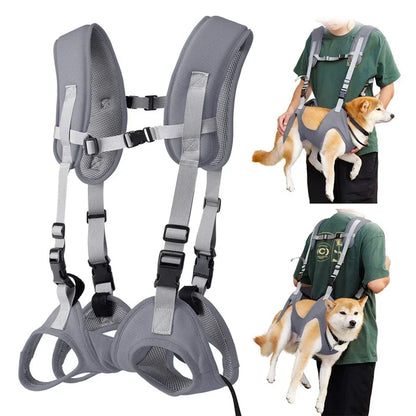 Pet Supplies Dog Duffel Bag Adjustable Long and Short Dog Backpack Summer Mesh Breathable Cat Out Travelling Bag