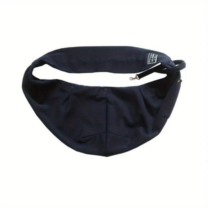 Breathable Portable Pet Messenger Bag Hands-Free Pet Crossbody Shoulder Bag Outdoor Travel Cat Puppy Sling Carrier Bag Gift