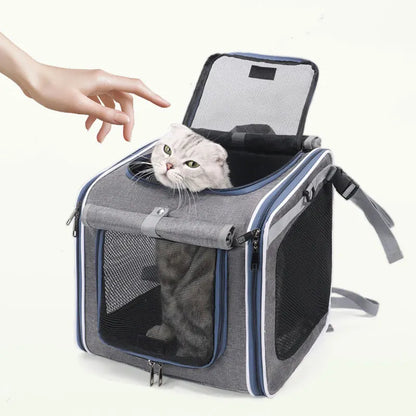 Bicycle Carrying Cat Bag Dog Bag Pet Bag Portable Backpack For Outdoor Use Suitable For Carrying Bicycles And Motorcycles