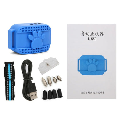 USB Electric Dogs Training Collar Ultrasonic Pet Dog Anti Barking Stop Barking Vibration Anti Bark Waterproof Collar Devices