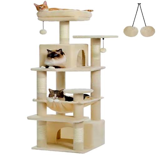 XXL Turnpike 200 Cat Tree – Stability, Comfort, and Design for Large Cats