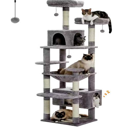 XXL Turnpike 200 Cat Tree – Stability, Comfort, and Design for Large Cats