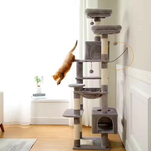 XXL Turnpike 200 Cat Tree – Stability, Comfort, and Design for Large Cats